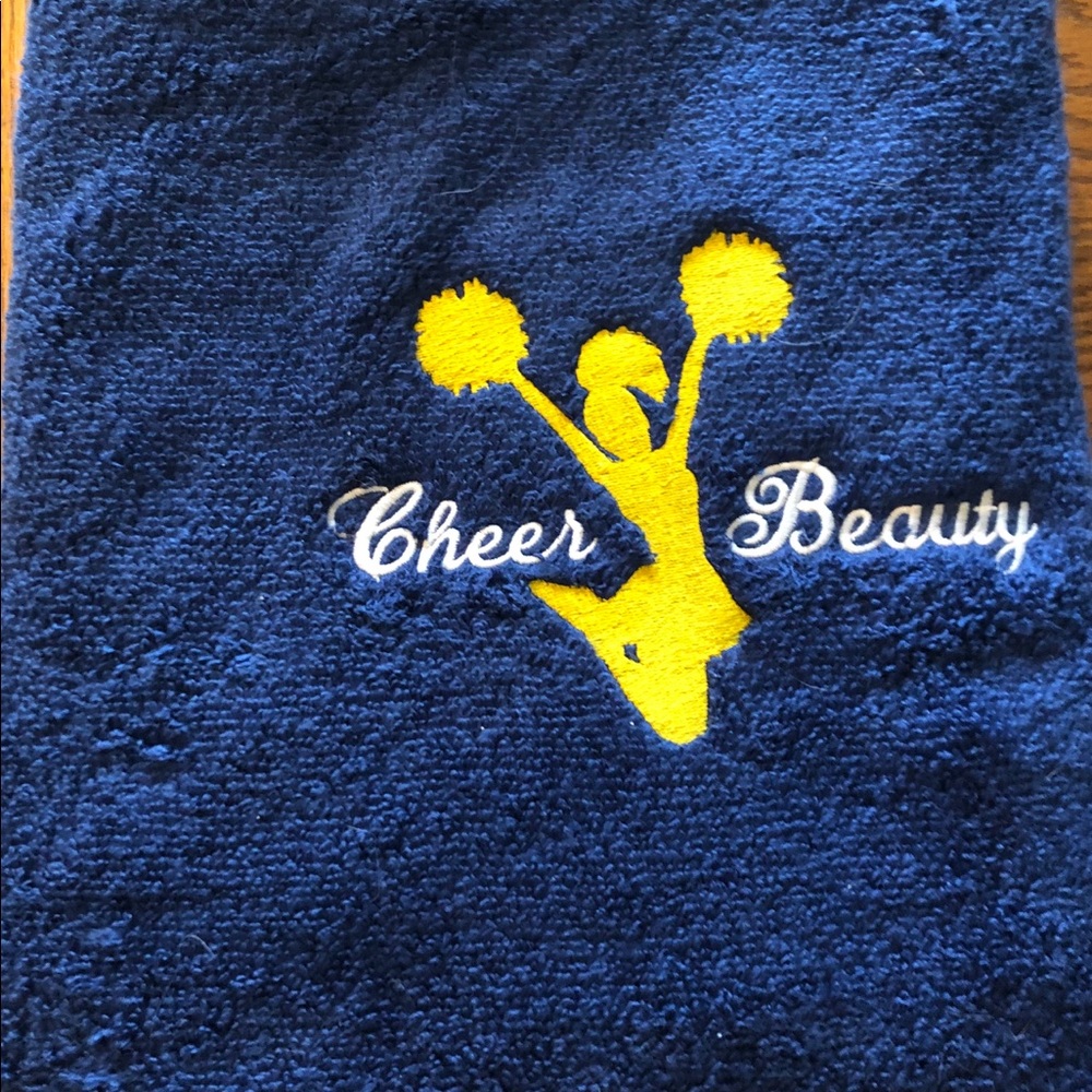 Cheer bath towel